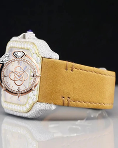Premium Stainless Steel Moissanite <b>Diamond</b> <b>Watch</b> Men Luxury Fashion <b>Watch</b> - Product Image 2