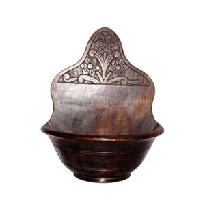 Support d'étagère murale en bois fabriqué à la main au design moderne Solution de décoration intérieure unique et élégante à suspendre à un prix raisonnable - Product Image 4