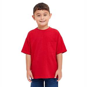 T-shirt en coton biologique pour enfants, vêtements pour bébés, vendeur de vêtements pour enfants, tee-shirt d'été à manches courtes pour enfants, chemises pour garçons, vêtements pour enfants personnalisés - Product Image 1