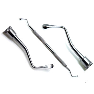 Cucharillas Quirúrgicas Dentales Premium Lucas 88, Instrumentos de Doble Punta de 4 mm para Cuidado Bucal de Precisión - Product Image 1