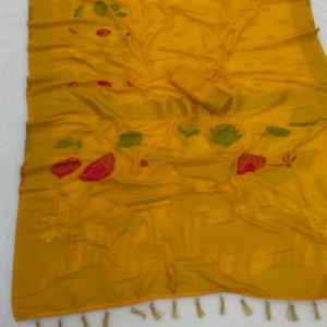 Hermoso Saree de Georgette Suave de Primera Calidad con Estampado Bandhej, Estilo Moderno, de Secado Rápido, para Bodas y Fiestas, NUEVO DISEÑO 2026 - Product Image 1