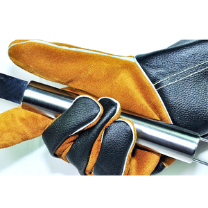 ถุงมือเชื่อมหนังคุณภาพพรีเมียม ดีไซน์ใหม่ล่าสุด ขนาดตามสั่ง ยอดนิยมขายดี - Product Image 6