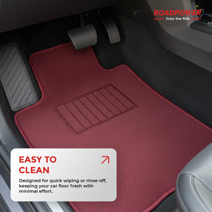 ROADPOWER (RP-MAT-104) Juego de Alfombrillas Universales Premium para Auto de 5 Piezas, Resistentes, Antideslizantes, Protección para Todo Clima, Limpieza con Spray - Product Image 4