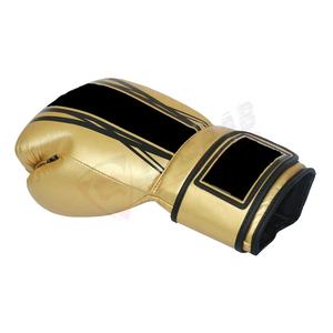 Guantes de boxeo de cuero brillante con impresión de logotipo personalizado ligero y diseño de gimnasio nuevo diseño al por mayor - Product Image 4