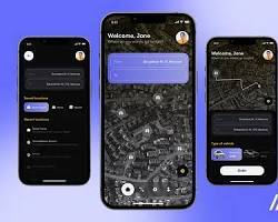 Application mobile de covoiturage : Réservez des trajets instantanément, suivez les conducteurs en temps réel, payez en toute sécurité et voyez-vous en toute sécurité avec des trajets fluides. - Product Image 2