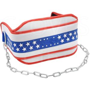 สายพานเหล็กนีโอพรีนสำหรับงานหนักพร้อมโซ่สำหรับฝึกความแข็งแรงทางอุตสาหกรรมเข็มขัดจุ่มสำหรับฟิตเนสในเมือง - Product Image 1