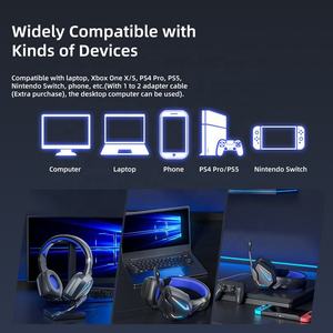 Nouveau design <span class=keywords><strong>Gamer</strong></span> USB connecteur filaire casque dynamique rvb antibruit casque de jeu écouteur pour <span class=keywords><strong>PC</strong></span> - Product Image 6