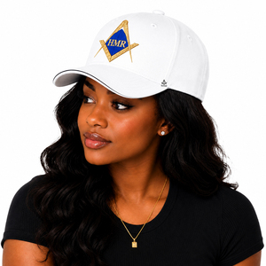 Casquette Maçonnique de Haute Qualité Brodé sur Mesure pour la Fraternité Grecque, Vêtements et Insignes Maçonniques, Vente en Gros - Product Image 1