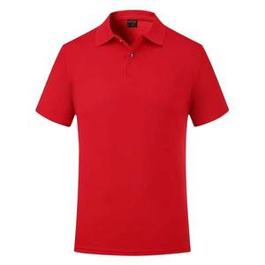 Chemise tricotée à manches courtes pour homme, 100 % coton noir, coupe classique, couleur unie, logo frontal, anti-rétrécissement, 320g - Product Image 6