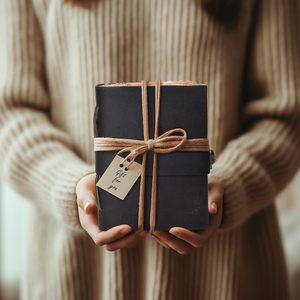 Diario de Tapa Dura de Cuero Vintage con Encuadernación Cosida a Mano y Cierre Metálico, 200-400 Páginas, Listo para Regalo - Product Image 4
