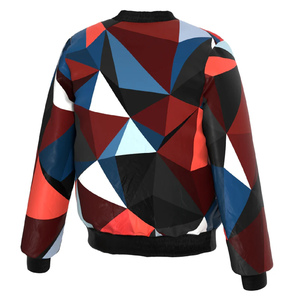 Chaqueta de bombardero ligera a prueba de viento personalizable unisex moda casual invierno prendas de vestir exteriores logotipo personalizado colores venta al por mayor OEM/ODM - Product Image 2