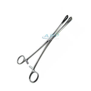 Pinza de Acero Inoxidable para Sujetar Esponjas Médicas, Instrumento Quirúrgico de Acero Inoxidable para Sujetar Esponjas - Product Image 2