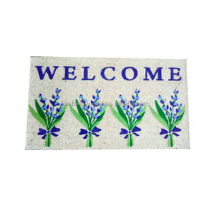 Alfombrilla de puerta de PVC superventas, alfombrillas antideslizantes de diseño moderno para la entrada del hogar a precio de fábrica desde India - Product Image 1
