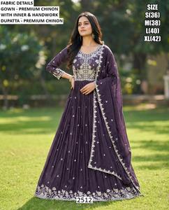 Vestido de Gala Largo con Bordado Floral Moderno Spring Aura, Cómodo y Transpirable, con Cintura Natural - Product Image 4