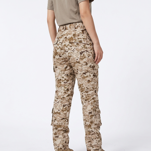 <b>Men</b> Desert Camouflage Tactical Pants Polyester Breathable Multiple Pockets Zipper Fly High Waist Workwear Style Summer - Product Image 6