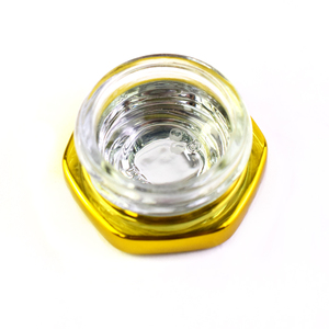 Frasco de Vidrio Hexagonal Dorado a Prueba de Niños con Tapa Resistente a la Manipulación Infantil, <span class=keywords><strong>7</strong></span> <span class=keywords><strong>ml</strong></span>, 9 <span class=keywords><strong>ml</strong></span> - Product Image 2