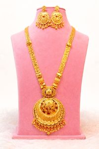 Ensemble de colliers en or plaqué 24 carats pour femmes, bijoux de Dubaï, Comores, Mayotte - Product Image 4