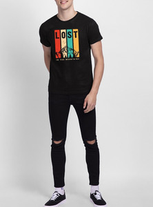 เสื้อยืดคอตตอนผู้ชายพิมพ์ลาย DTF แบบกำหนดเอง คุณภาพพรีเมียม คอกลม สวมใส่สบาย ระบายอากาศได้ดี เนื้อผ้านุ่ม ผู้ผลิตแบบ OEM และ ODM - Product Image 3