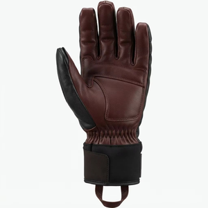 Gants de ski chauffants rechargeables par USB, auto-chauffants, thermiques, imperméables, coupe-vent, respirants, en cuir, avec fermeture auto-agrippante, pour l'extérieur - Product Image 3