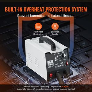 Machine de soudage par points pour carrosserie 110V, débossonneuse, 7 modes de puissance réglables, soudeuse à goujons en acier 1.8KW, kit de réparation de bosses 1.8KW S - Product Image 5
