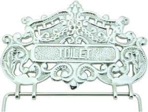 Porte-papier toilette mural, porte-papier hygiénique, porte-rouleau de papier toilette vintage pour salle de bain, distributeur de mouchoirs décoratif - Product Image 6