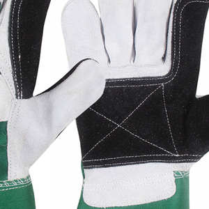 Guantes de Trabajo de Doble Palma de Cuero Premium de la Mejor Calidad, Antiestáticos y Resistentes a la Abrasión, Nueva Llegada, para Adultos - Product Image 6