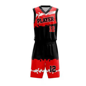 Ensemble de shorts et maillot de basket-ball en mesh respirant, personnalisable pour club, école, ligue, fabricant d'équipements sportifs OEM - Product Image 5