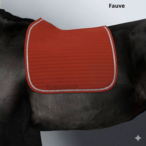 BRAND ZONE Custom All-Purpose Saddle <b>Pad</b> Comfortable Dressage English Horse Riding Equipment Made Velvet Polyester Filling <b>Foam</b> - Product Image 1