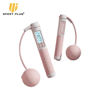 Speed fitness jumping ropes with ball for women