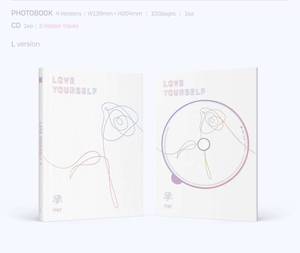 BTS LOVE YOURSELF [Her] Version K-Pop CD musical en plastique et papier, en coréen, pour tous les âges, modèle KR BW-154 - Product Image 3