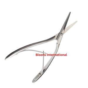 Tijeras Quirúrgicas Manuales para Septum, de Alta Calidad, para Cirugía Nasal y ORL, de Acero Inoxidable, Venta al Por Mayor BISONS - Product Image 3