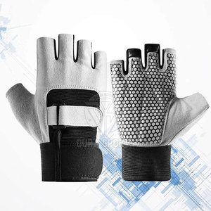 <b>Weight</b> Lifting <b>Gloves</b> for Gym Workout <b>Gloves</b> Leather Workout <b>Weight</b> Lifting <b>Gloves</b> For Fitness Training - Product Image 5