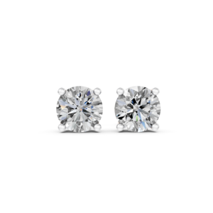 Boucles d'oreilles en or massif 14K 9K 10K 18K avec diamants de laboratoire certifiés IGI, fabricant de bijoux fins éthiques RJC ODM OEM, vente en gros EA501919 - Product Image 2