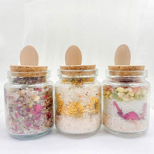 Exfoliante de baño de sal rosa del Himalaya, el más vendido, cuidado corporal natural, exfoliante de baño de sal rosa del Himalaya en venta - Product Image 1