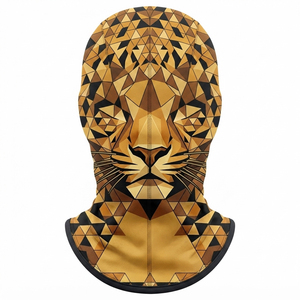 Balaclava personnalisée à sublimation, respirante, imperméable, couvrant tout le visage, unisexe, pour la remise en forme, le cyclisme, la course à pied, la randonnée, les activités de plein air - Product Image 2