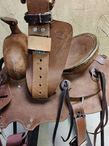 Selle Western en cuir véritable de taille personnalisée selles de cheval en cuir véritable selle de course anglaise disponible à bas prix - Product Image 6