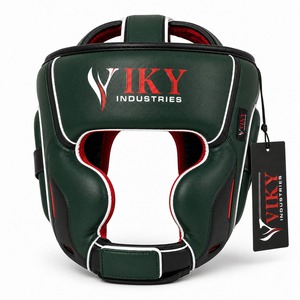 Protector de Cabeza Transpirable de PU con Logotipo y Color Personalizados para Entrenamiento de Kickboxing, MMA, Karate y Taekwondo - Protección Facial Unisex de Marca Personalizada - Product Image 3