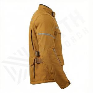 Chaqueta de Motociclista de Cuero Genuino para Hombre de la Mejor Calidad, Nueva Colección de Invierno, Chaquetas de Motocicleta con Protecciones Desmontables Personalizadas - Product Image 3