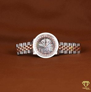 Reloj de lujo con diamantes para hombre con correa de silicona amarilla, cronógrafo con incrustaciones de diamantes, reloj de pulsera de cuarzo. - Product Image 1