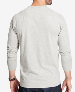 เสื้อยืดแขนยาวแบบสั่งทำพิเศษ เสื้อยืดเฮนลีย์ผู้ชาย ขายส่ง - Product Image 4