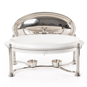 Réchaud de buffet professionnel en acier inoxydable robuste pour la restauration et les banquets - Product Image 6
