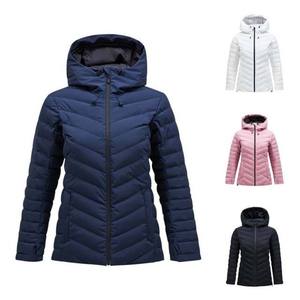 Women's Plus Size Lightweight Quilted Winter <b>Jacket</b> Windproof Hood Waterproof Puffer Outdoor <b>Travel</b> Cozy Nylon Embroidery - Product Image 6