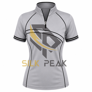 เสื้อยืดแขนสั้นสีดำสำหรับผู้หญิง รุ่นทันสมัยปี 2026 แต่งขอบสีชมพู แห้งเร็ว ผ้าถัก สปอร์ต แคชชวล เป็นมิตรกับสิ่งแวดล้อม ผลิตจากผ้าฝ้าย 100% - Product Image 4