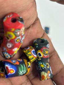 Conifer Handcrafted Millefiori Glass Beads Assorted <b>Floral</b> Pattern Lampwork Beads <b>Box</b> for Jewelry Making Crafts Necklace - Product Image 3