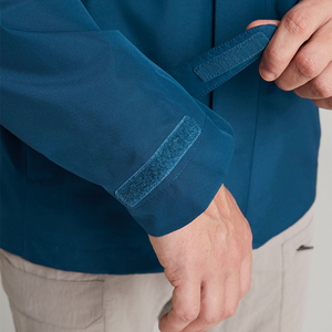 Veste de pluie imperméable coupe-vent de haute qualité pour homme avec logo personnalisé sur le devant - Product Image 5