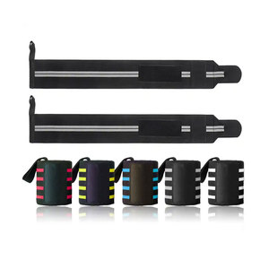 Bandes de maintien pour poignets avec boucle pour le pouce pour une meilleure adhérence, bandes de compression pour la musculation et l'entraînement - Product Image 4