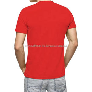 T-shirts en coton doux 100% uni, impression en gros, service de sublimation OEM, prix d'usine pas cher, couleur personnalisée, long - Product Image 2