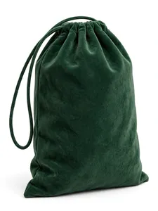 Sac cadeau en velours noir avec cordon de serrage, pochette douce pour bijoux, emballage pour accessoires vestimentaires - Product Image 5