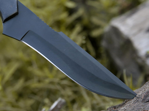 Couteau de chasse artisanal en acier D2, manche en bois, étui en cuir fin, 10 pouces, qualité industrielle, couteau Viking - Product Image 6
