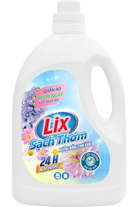 น้ำยาซักผ้าสูตรเข้มข้น LIX กลิ่นซัมเมอร์ซันไชน์ ฆ่าเชื้อแบคทีเรีย กำจัดกลิ่น ใช้แล้วทิ้ง กลิ่นหอมติดทนนาน 15-30% - Product Image 2